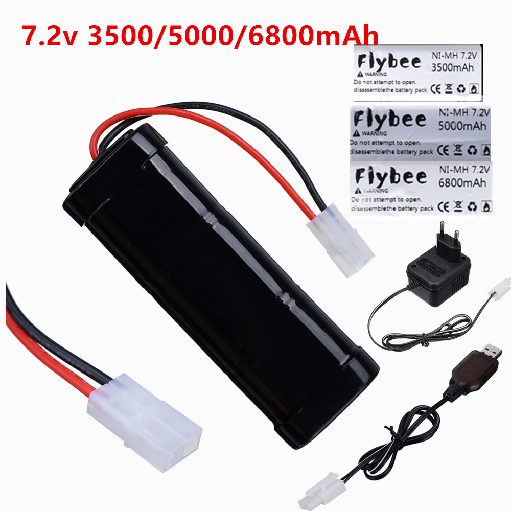 Rc Hobby Boat - Nueva batería de 7.2V 5000/6800mAh NiMH