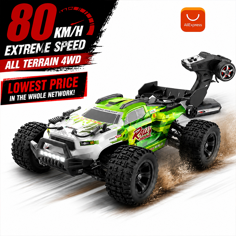 Rc Truck Monster - 16103 1/16 Auto RC 4WD de