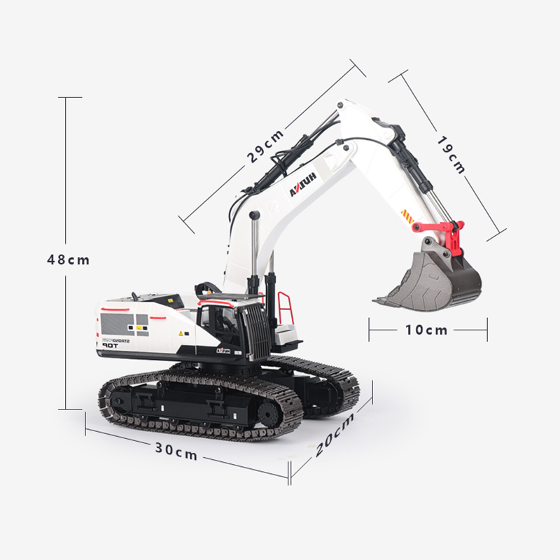 Rc Hobby Excavator - Excavadora RC 1/14 HUINA camión de