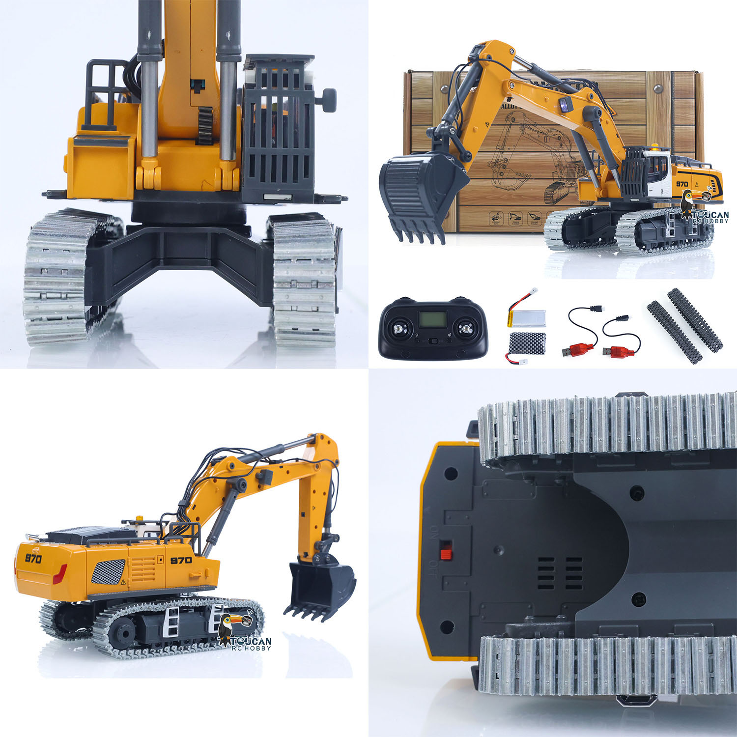 Rc Hobby Excavator - Regalo Mini 1/50 RTR 970 RC