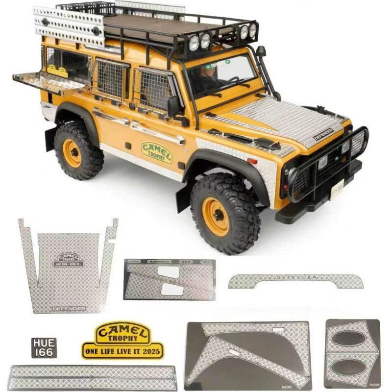 Rc Hobby Desk - Capó de coche RC/falda lateral, placa