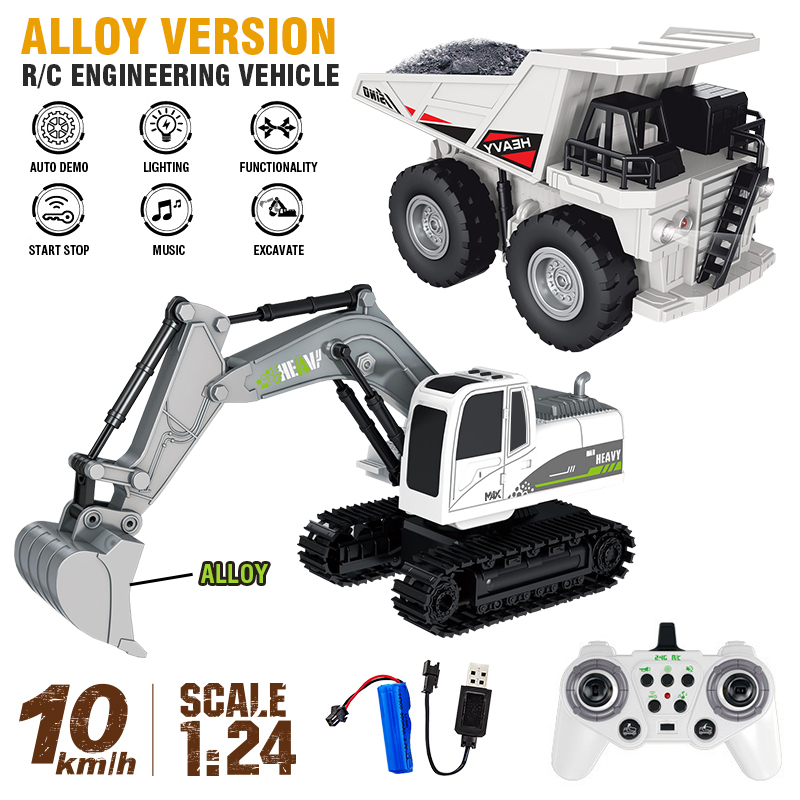 Rc Hobbyking Shop - Excavadora RC de Aleación de 11