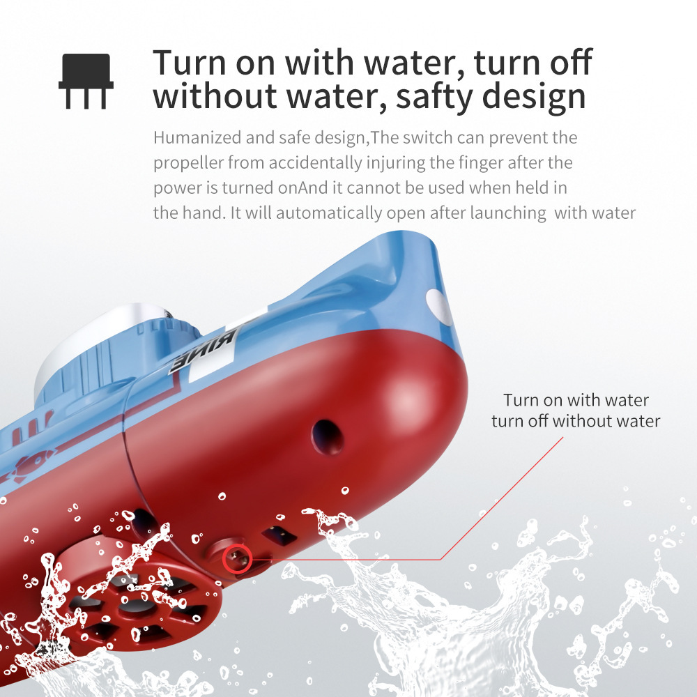 Rc Hobby Boat - Mini Submarino RC para Niños -