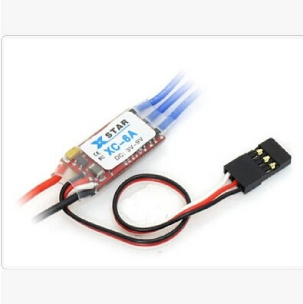 Rc Hobby Usa - FATJAY XC-6A ESC sin escobillas 6A