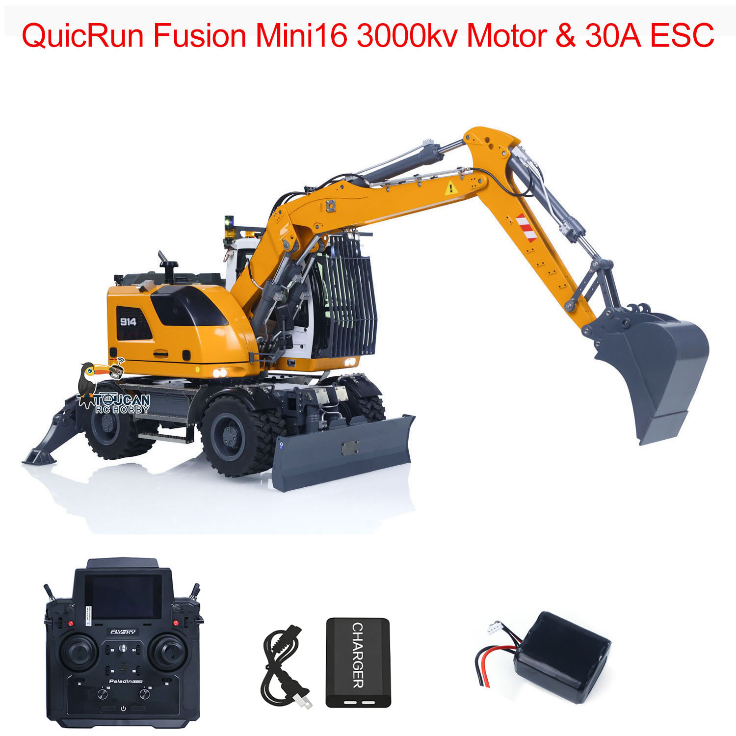 Rc Hobby Excavator - RTR 1/14 RC excavadora hidráulica LR914