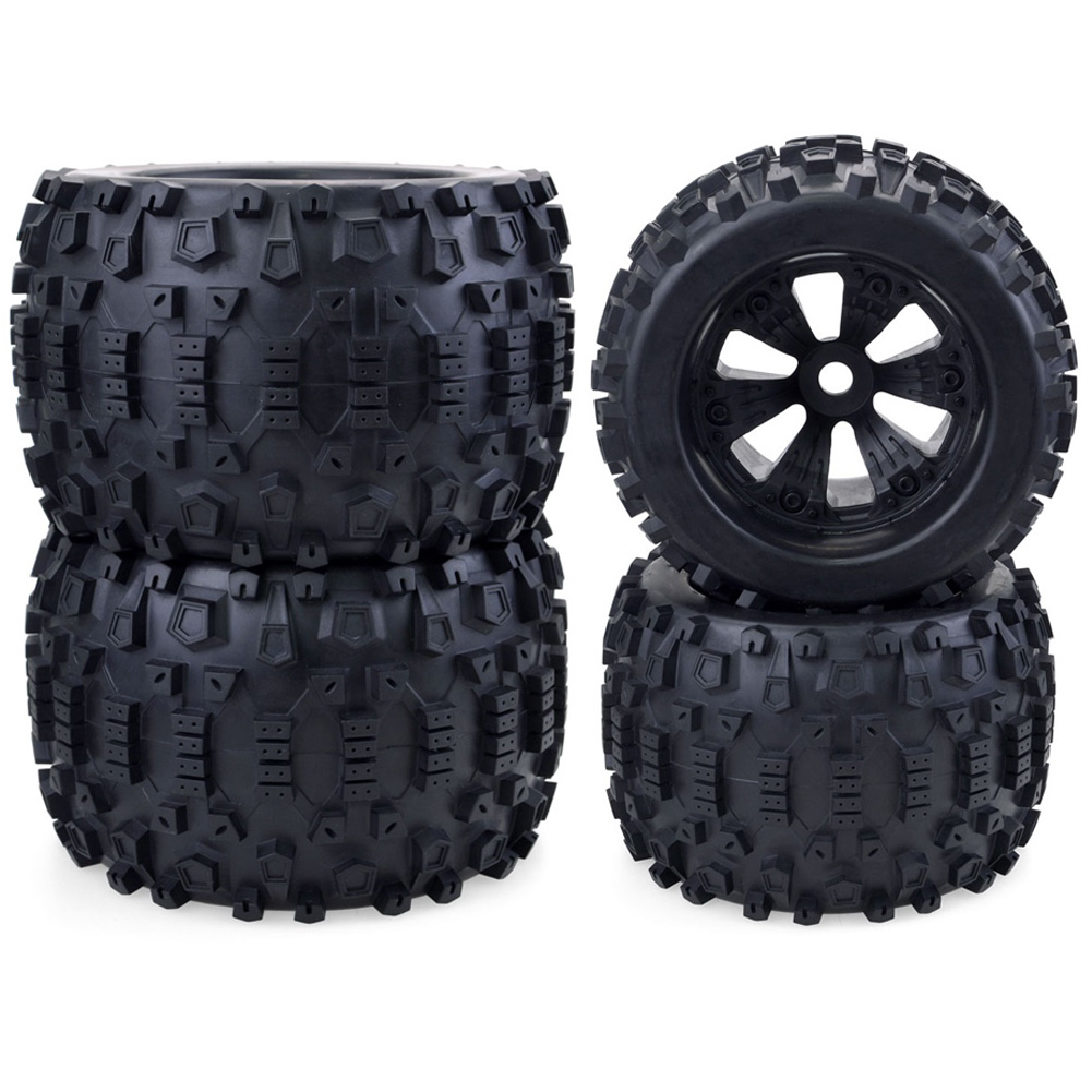 Rc Truck Monster - 4 Uds 1/8 ruedas neumáticos 170mm