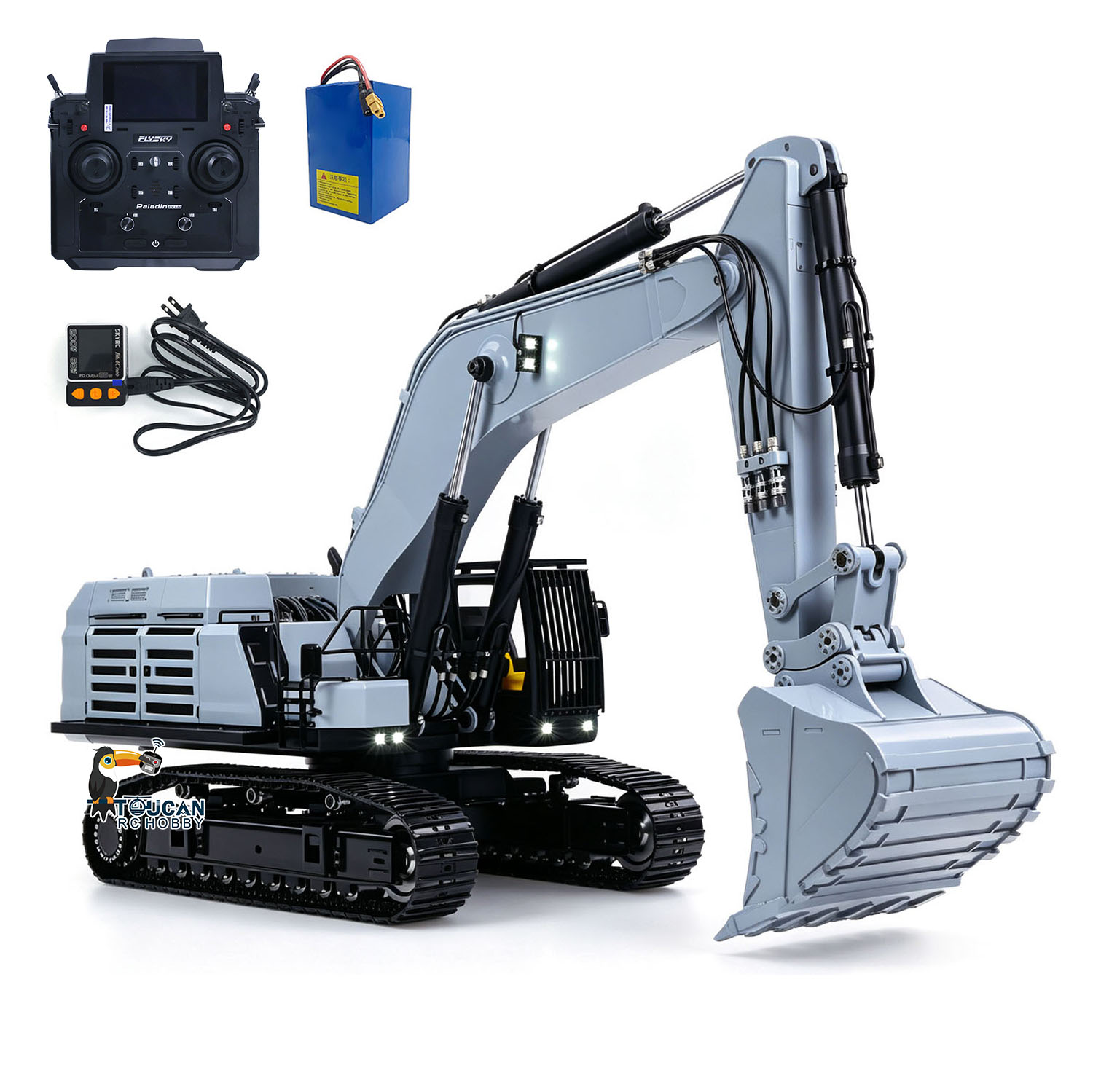 Excavadora Hidráulica RC 1/123 - Rc Hobby Excavator reseña y precio
