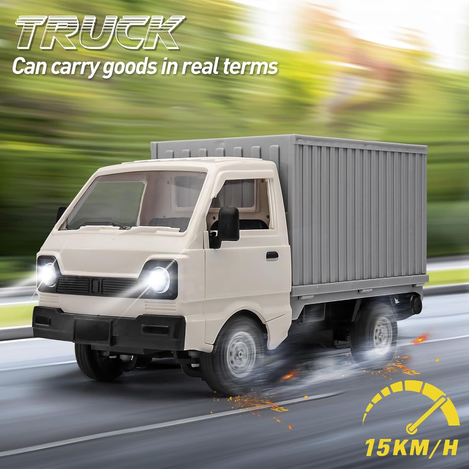 Camioneta RC KF21 1:16 2.4GHZ, - Led Light Kit Rc reseña y precio