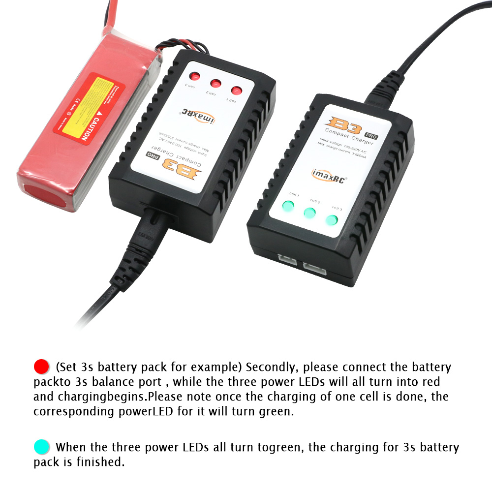 Cargador Imax B3 Pro 2-3S 7.4v - Rc Hobby Charger reseña y precio