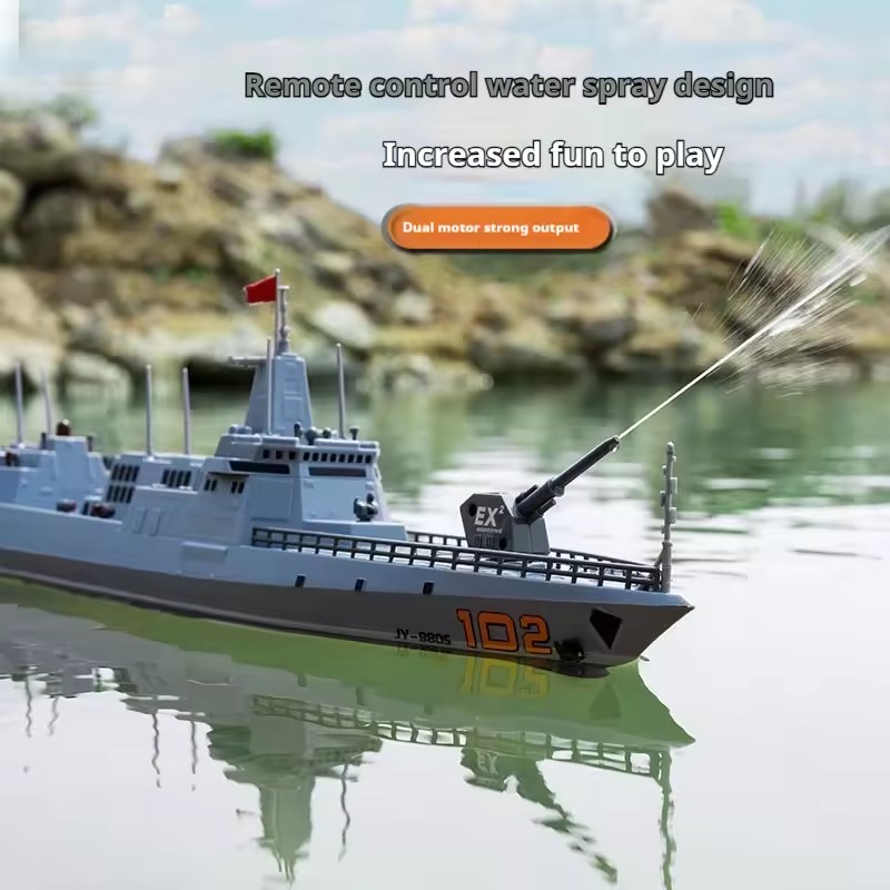 NUEVO Destroyer RC de Alta Vel - Rc Hobby Boat reseña y precio