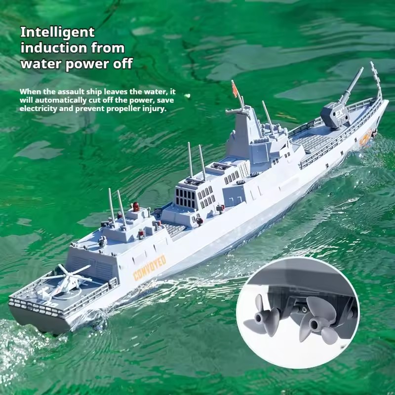 NUEVO Destroyer RC de Alta Vel - Rc Hobby Boat reseña y precio