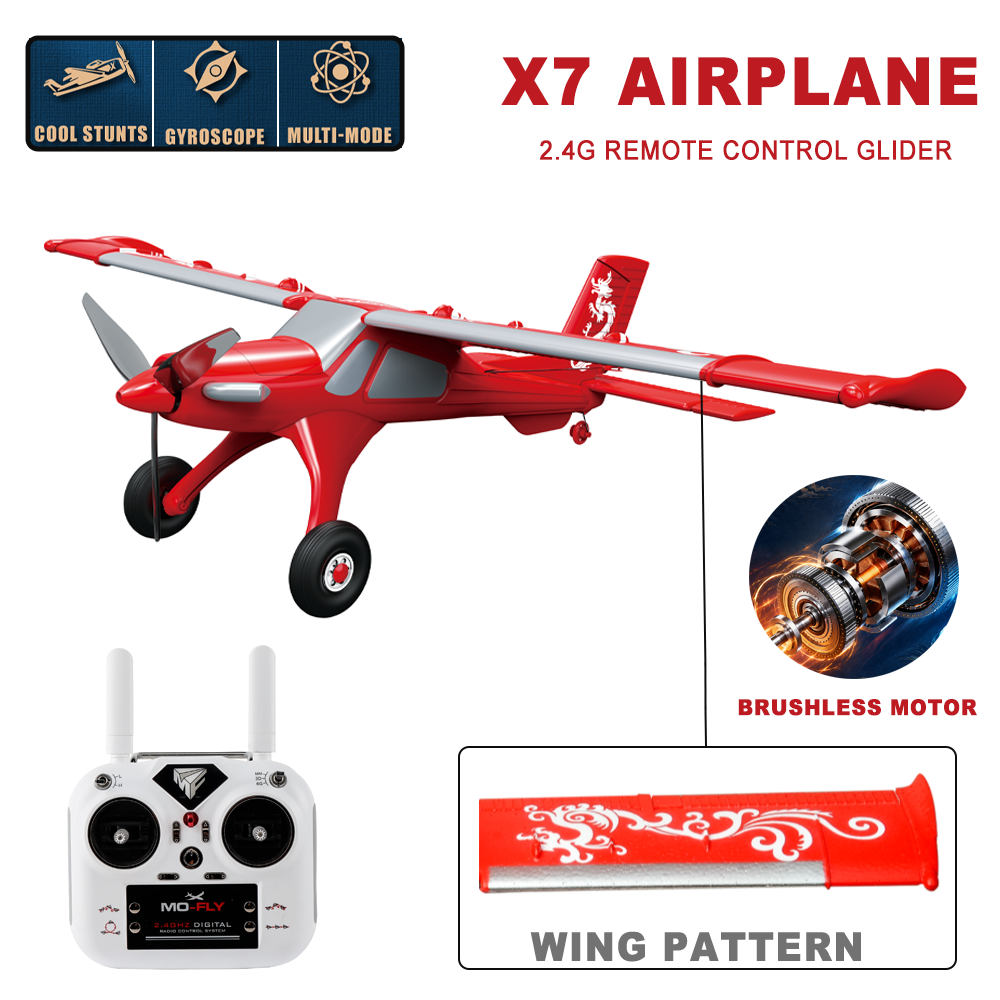 Avión RC MF X7 EPP con Enverga - Rc Planes Horizon Hobby reseña y precio