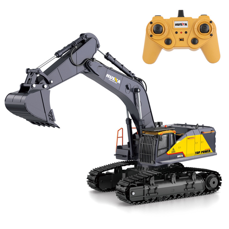 HUINA-excavadora de aleación d - Rc Hobby Excavator reseña y precio