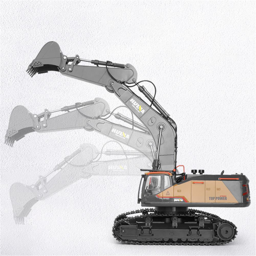 HUINA-excavadora de aleación d - Rc Hobby Excavator reseña y precio