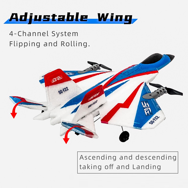 Avión RC SG-F22, modelo de acr - Rc Planes Horizon Hobby reseña y precio
