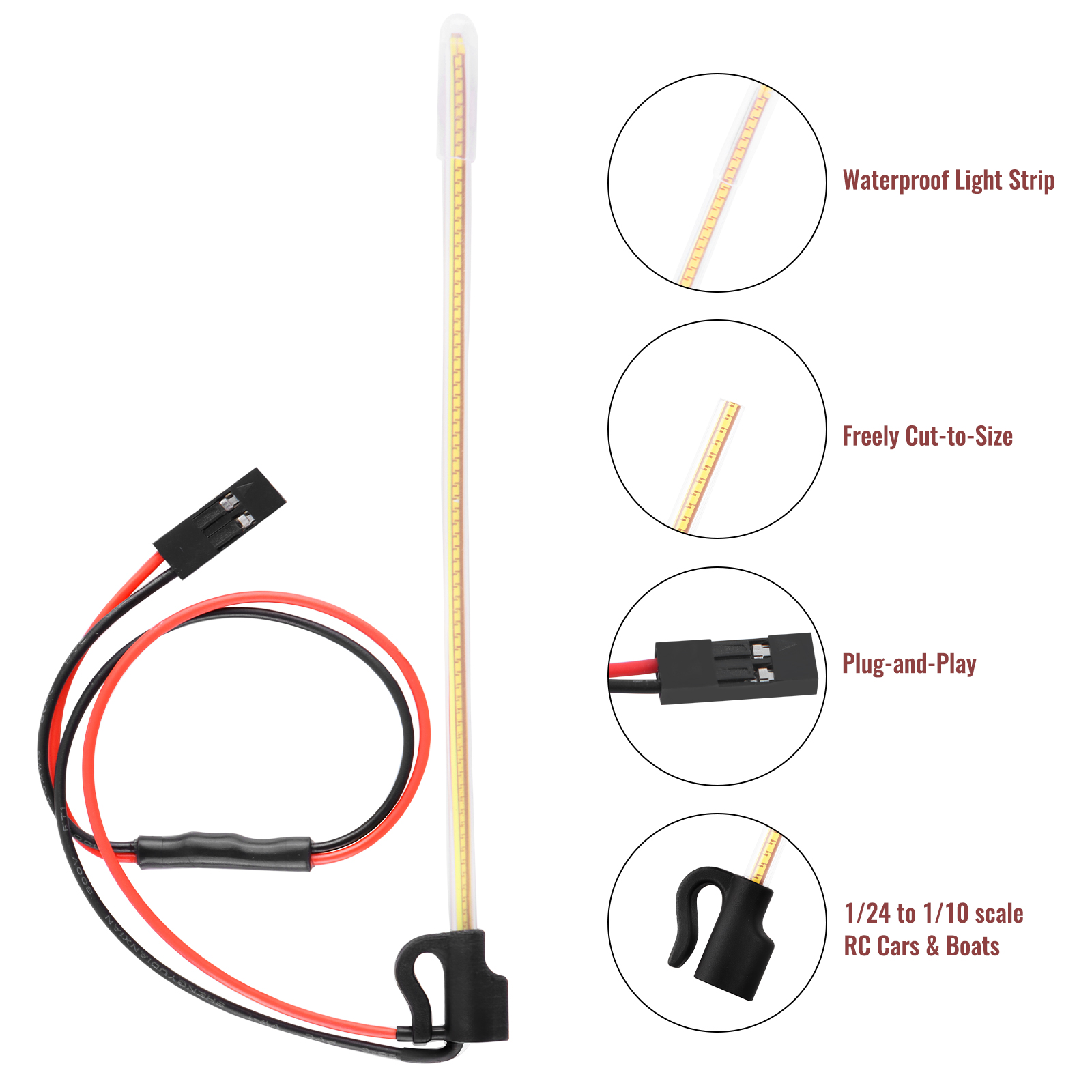 ModRax 2 Luces LED para Antena - Led Light Kit Rc reseña y precio