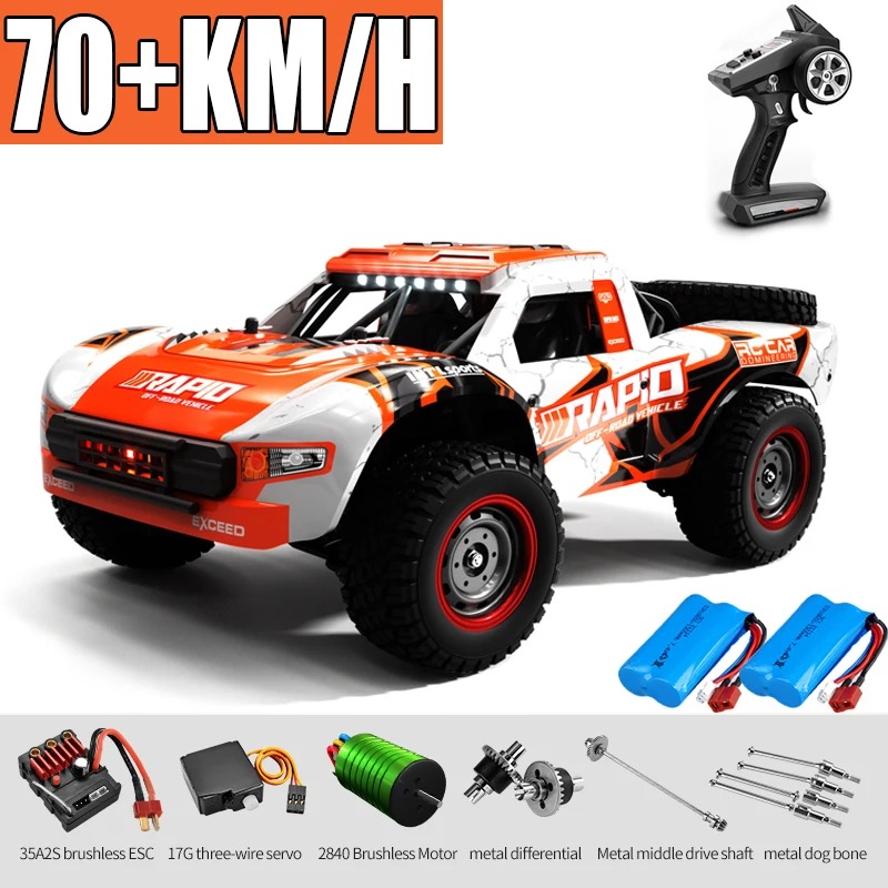 JJRC Q130 1:16 70 KM/H 4WD RC  - Rc Truck Monster reseña y precio