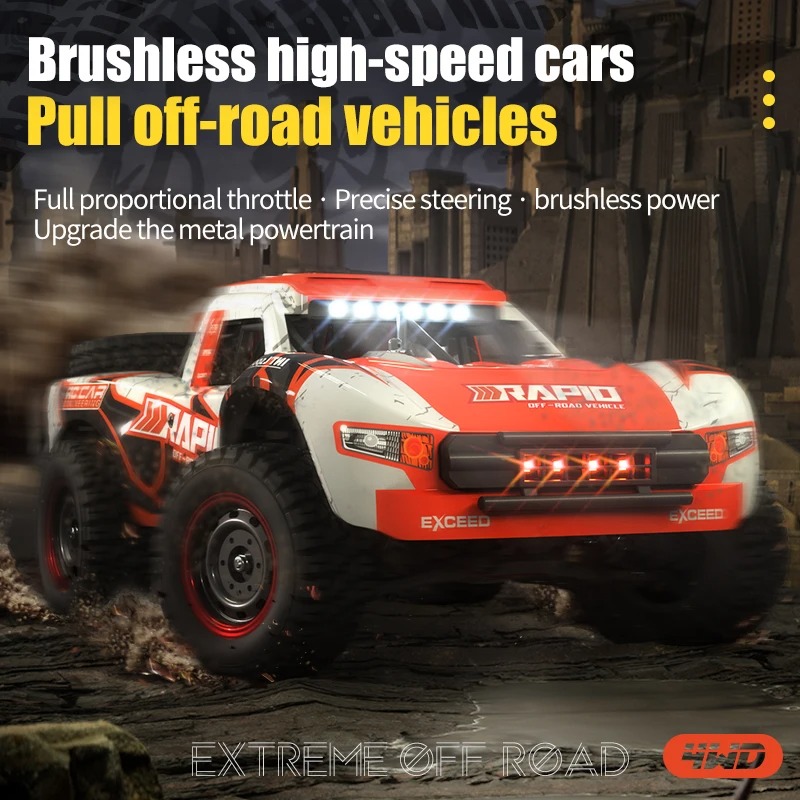JJRC Q130 1:16 70 KM/H 4WD RC  - Rc Truck Monster reseña y precio