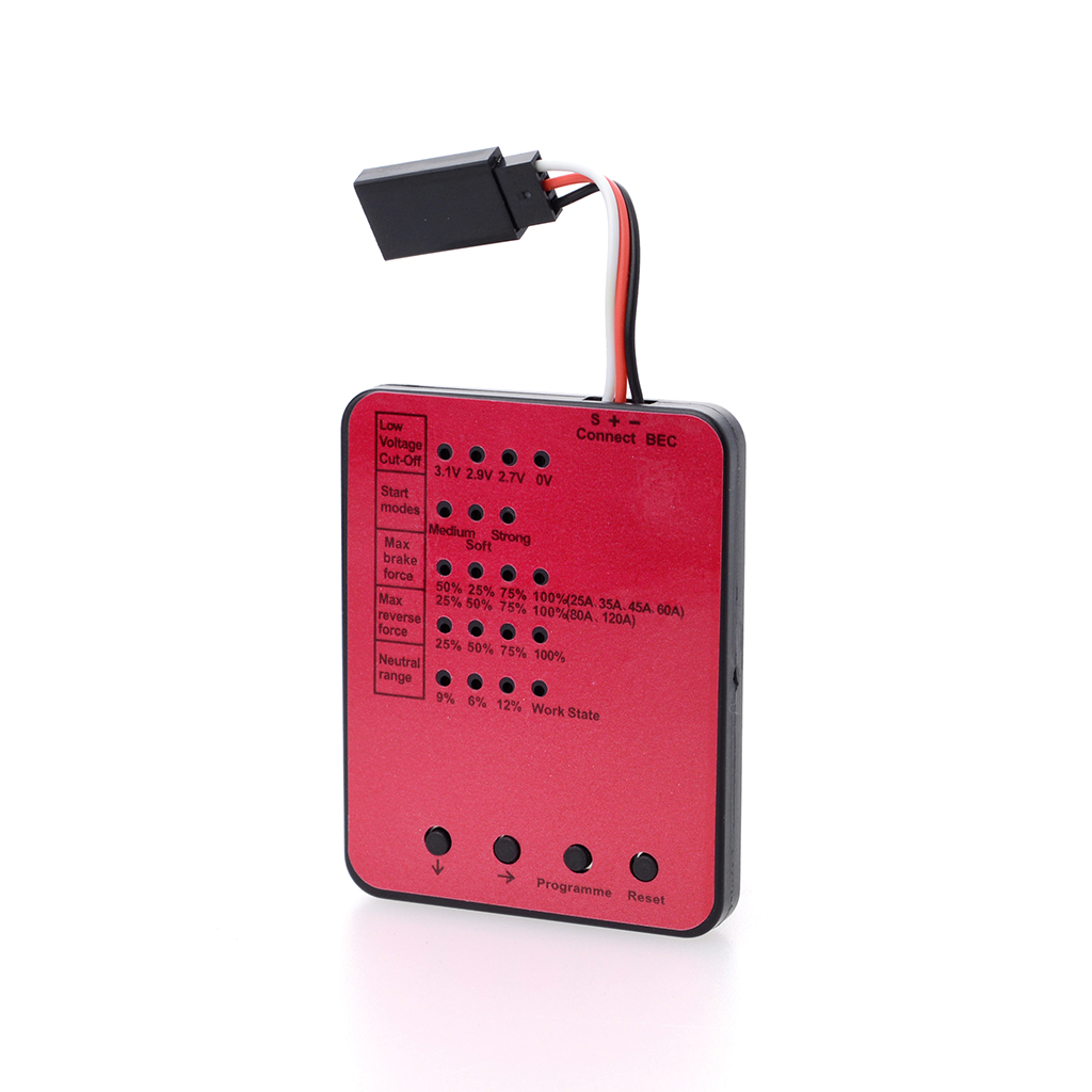 Tarjeta de programación LED Su - Rc Hobby Motors reseña y precio