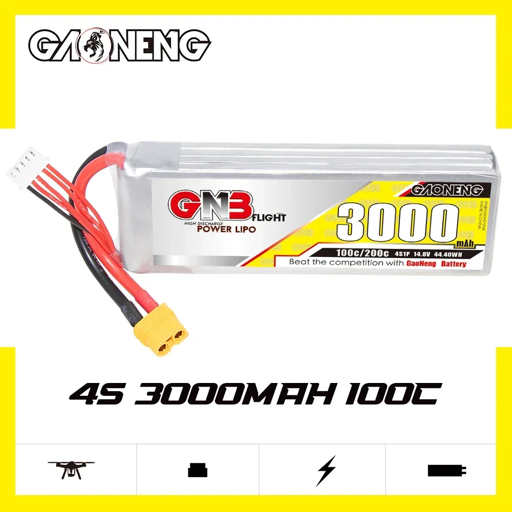 GAONENG GNB 3000mAh 4S 100C 20 - Rc Hobby Boat reseña y precio