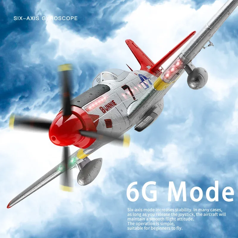 WLtoys XK A280 RC avión P51 Fi - Rc Planes Horizon Hobby reseña y precio