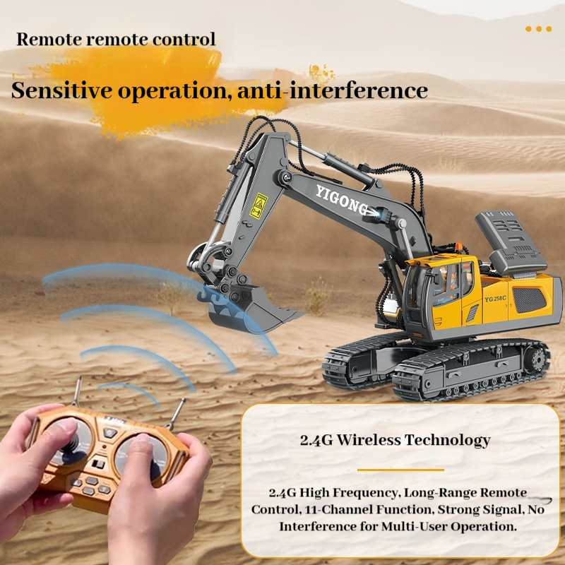 YIGONG Vehículo de Ingeniería  - Rc Hobby Excavator reseña y precio