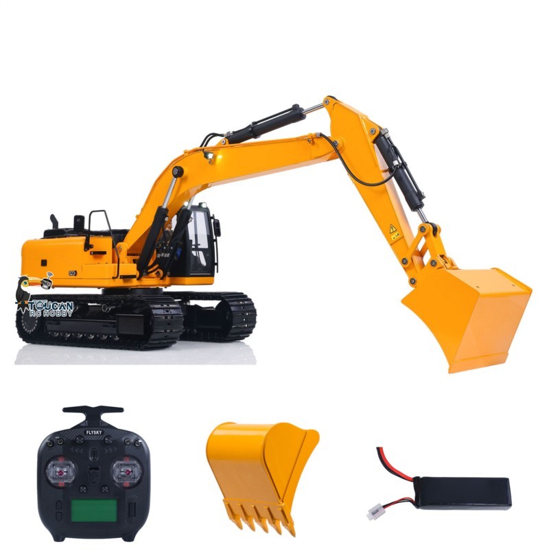 Excavadora a Control Remoto Hi - Rc Hobby Excavator reseña y precio