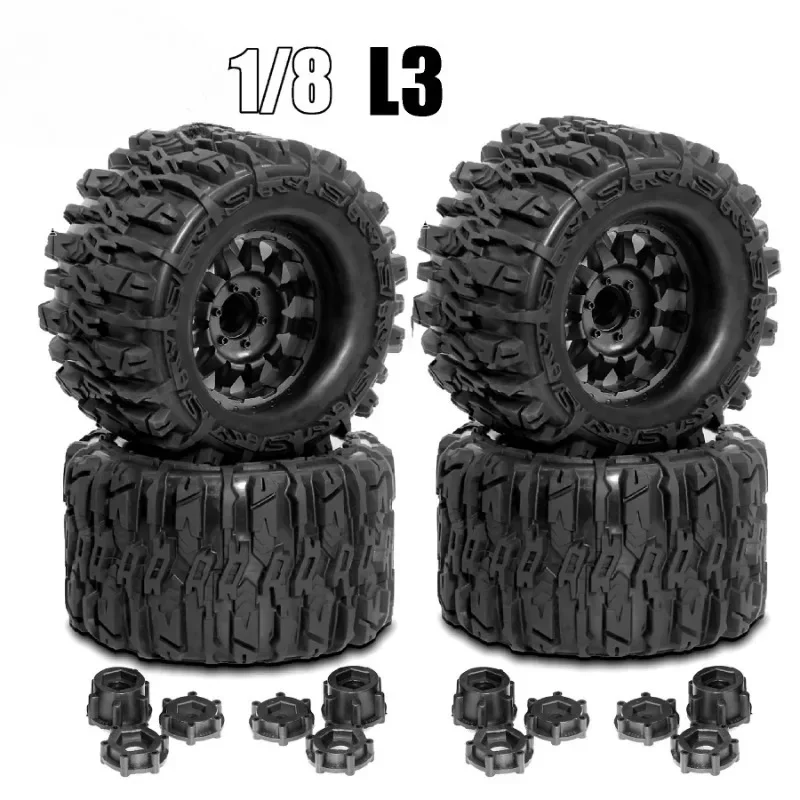 4 Ruedas y Neumáticos de 170 m - Rc Truck Monster reseña y precio