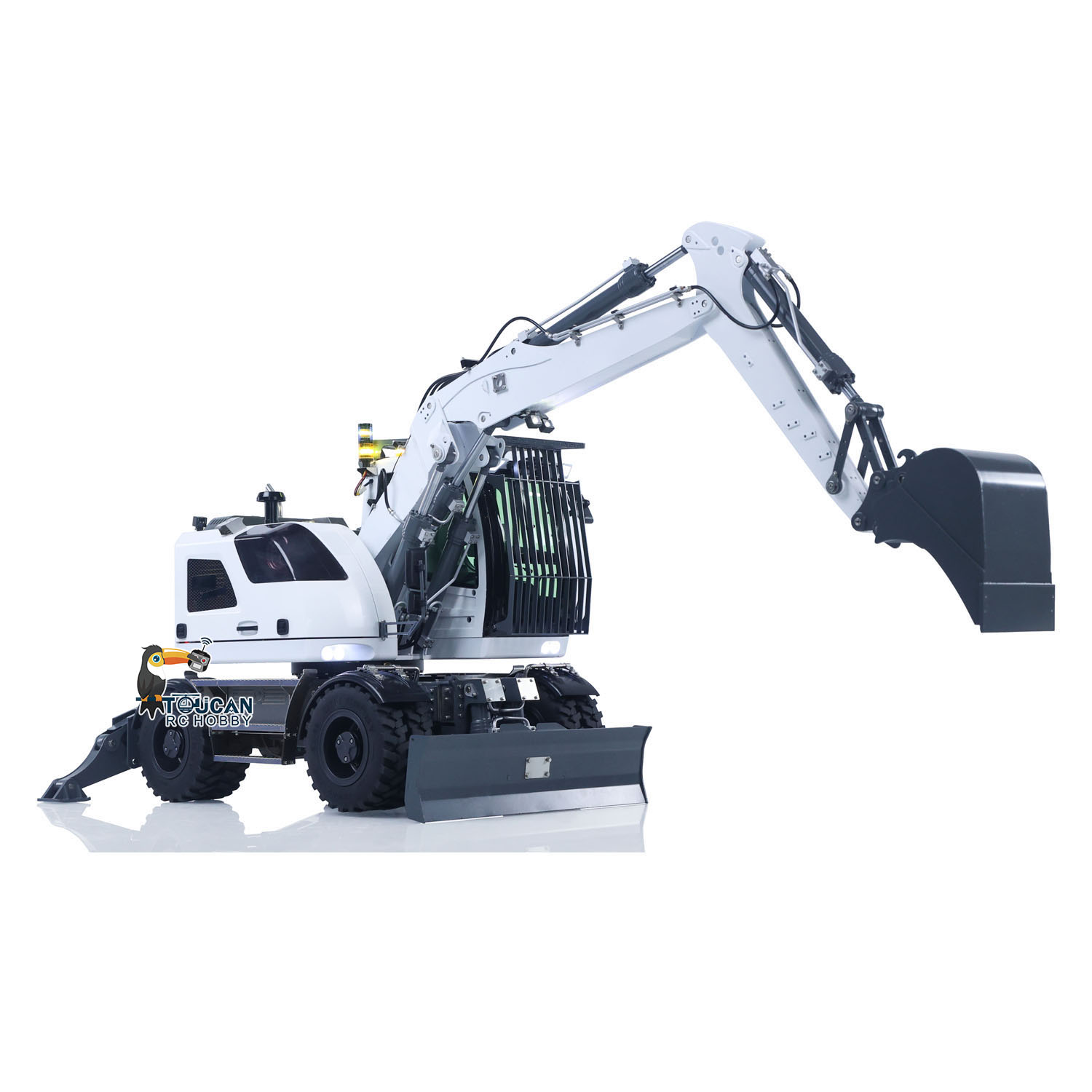 RTR 1/14 RC excavadora hidrául - Rc Hobby Excavator reseña y precio