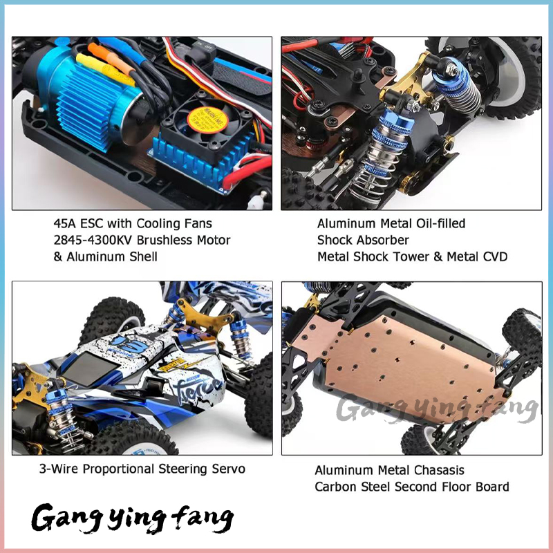 1/12 124017 Wltoys -V8 2,4G co - Rc Truck Monster reseña y precio