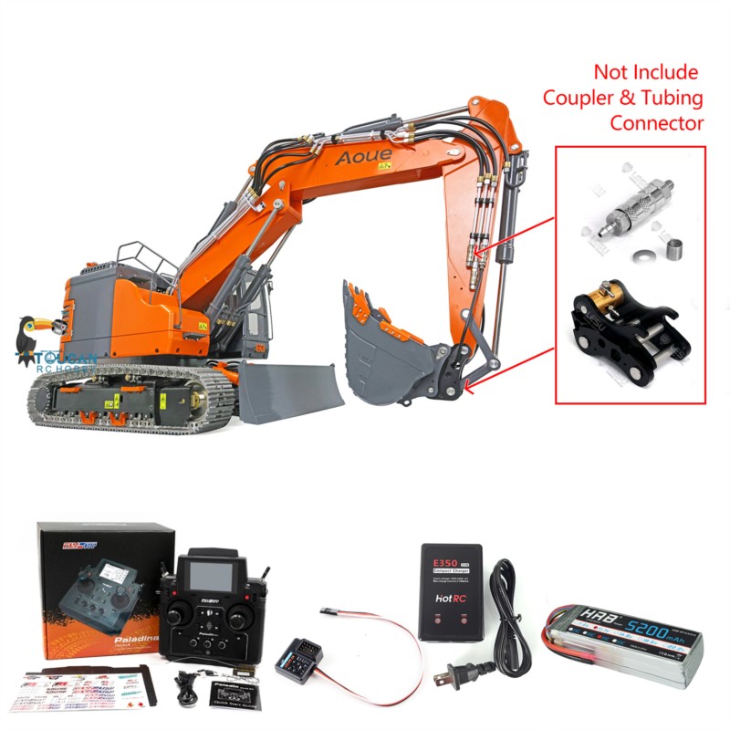 1/14 Aoue ET26L Metal LESU Exc - Rc Hobby Excavator reseña y precio