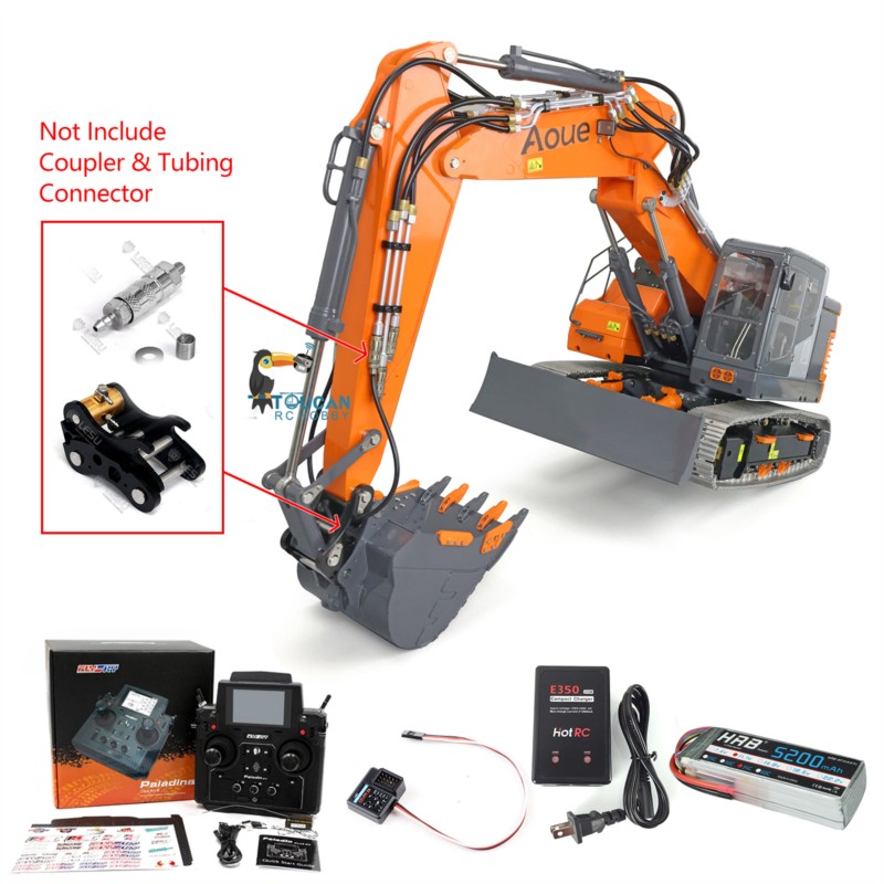 1/14 Aoue ET26L Metal LESU Exc - Rc Hobby Excavator reseña y precio