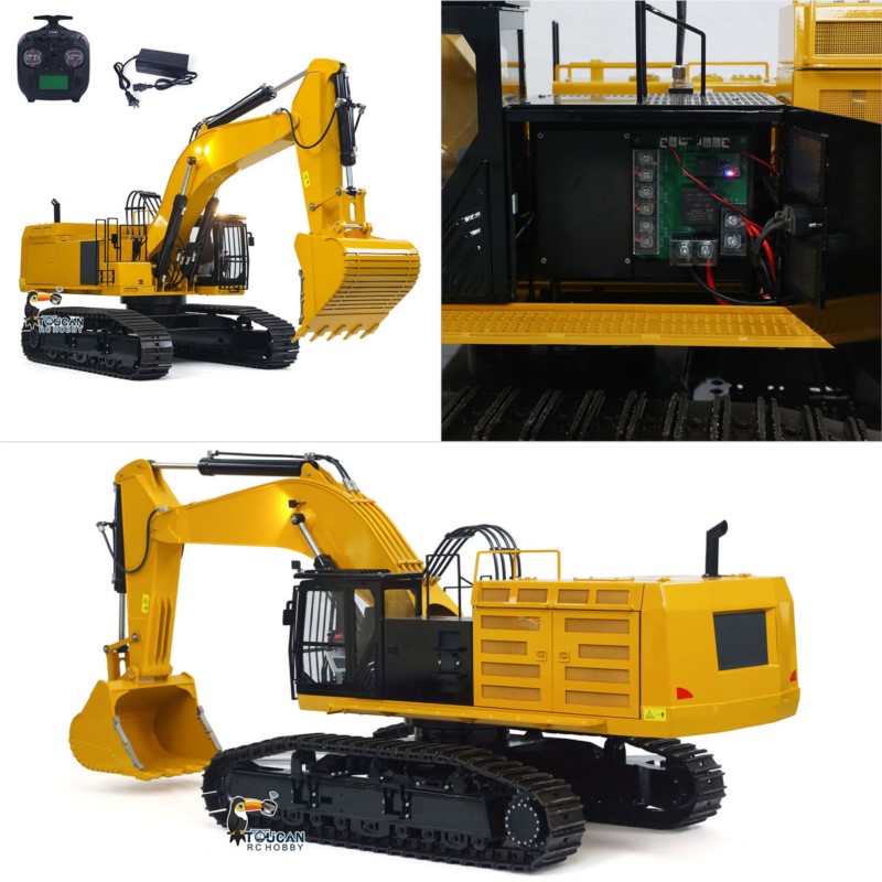 Excavadora Hidráulica de Metal - Rc Hobby Excavator reseña y precio